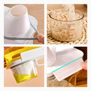 Recipiente Hermético Organizador para Armazenamentos com Copo de Medição - Conjunto de 2 Recipientes