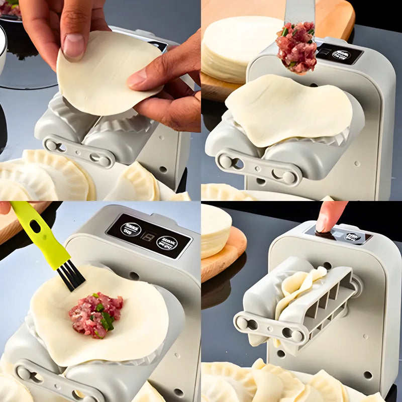 Máquina de Fechar Pastel e Guioza Automático com Temporizado