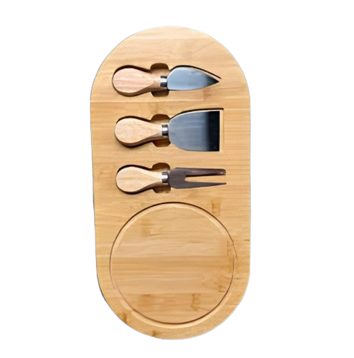 Tábua de Frios com 3 Espátulas