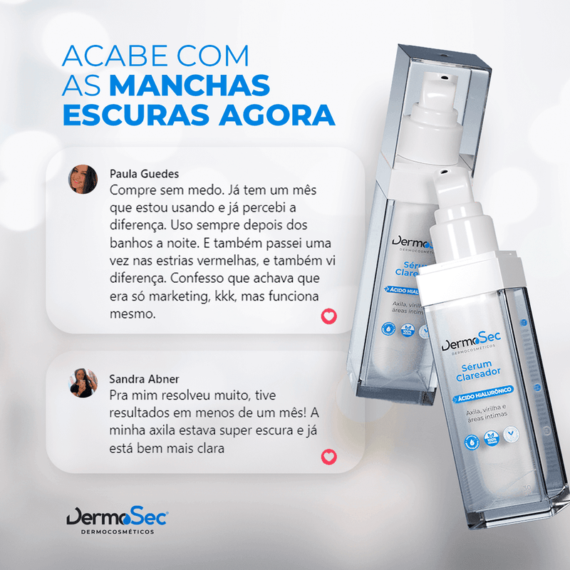ÚLTIMAS UNIDADES NESTE VALOR - Kit Skincare das Axilas - Tratamento Completo