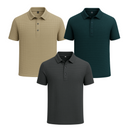 Promoção válida em dezembro: Kit com 3 Camisas Polo Alfa pelo preço de 1