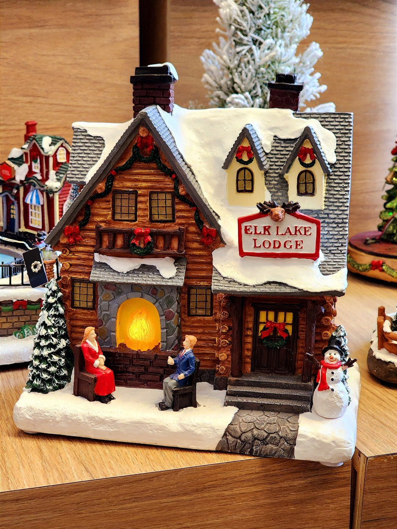 CENÁRIO VILA NATALINA CHALÉ NEVADO 24CM  - PRÉ VENDA 2025