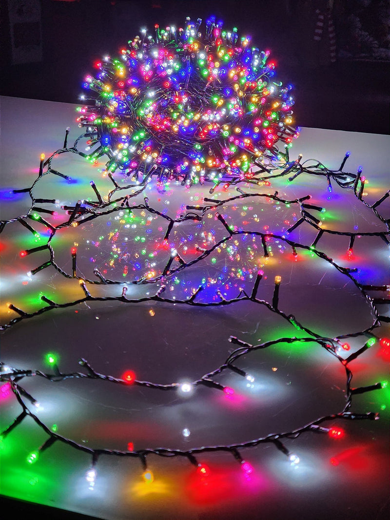 PISCA FESTÃO 1600 LEDS 50 METROS COLORIDO COM STROBO COLORIDO BIVOLT USO INTERNO E EXTERNO - PRÉ VENDA