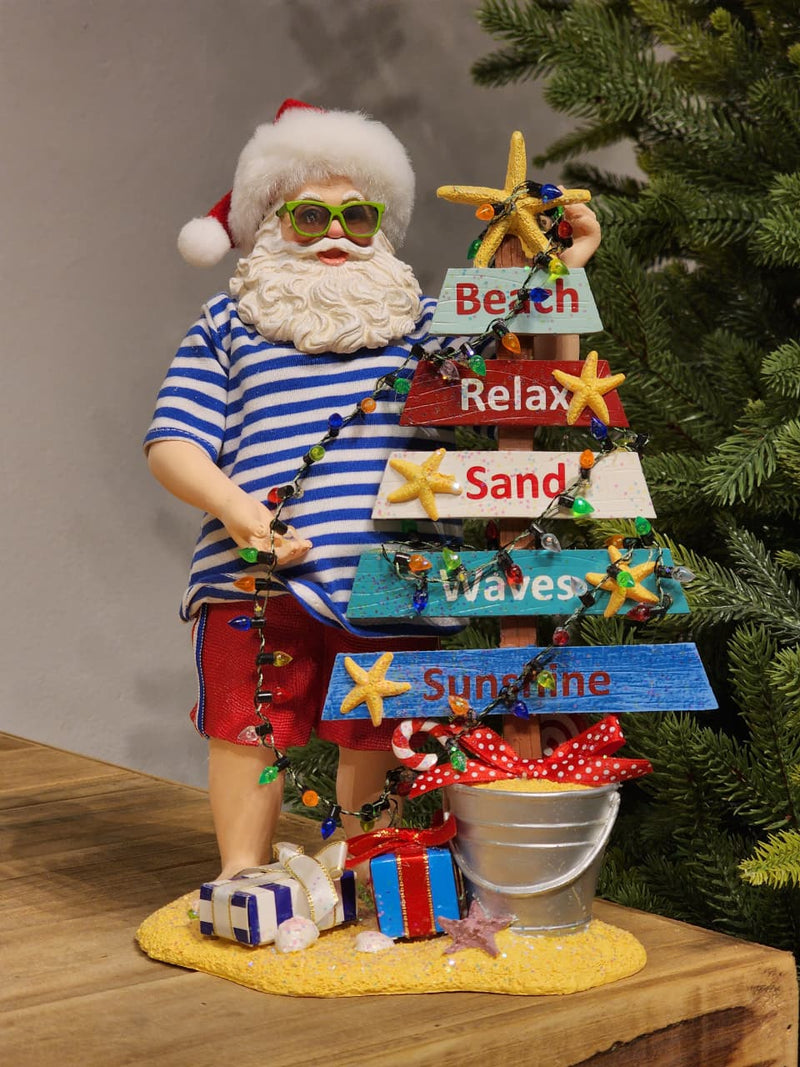 Coleção 5 Papais Noel:  Cinco modelos exclusivos para decorar seu ambiente neste Natal. Oferta limitada.