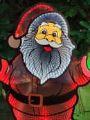 PLACA LUZ INFINITA PAPAI NOEL 59CM