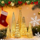 Conjunto de 5 Árvores de Mercúrio Iluminadas