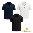 Promoção válida em dezembro: Kit com 3 Camisas Polo Alfa pelo preço de 1
